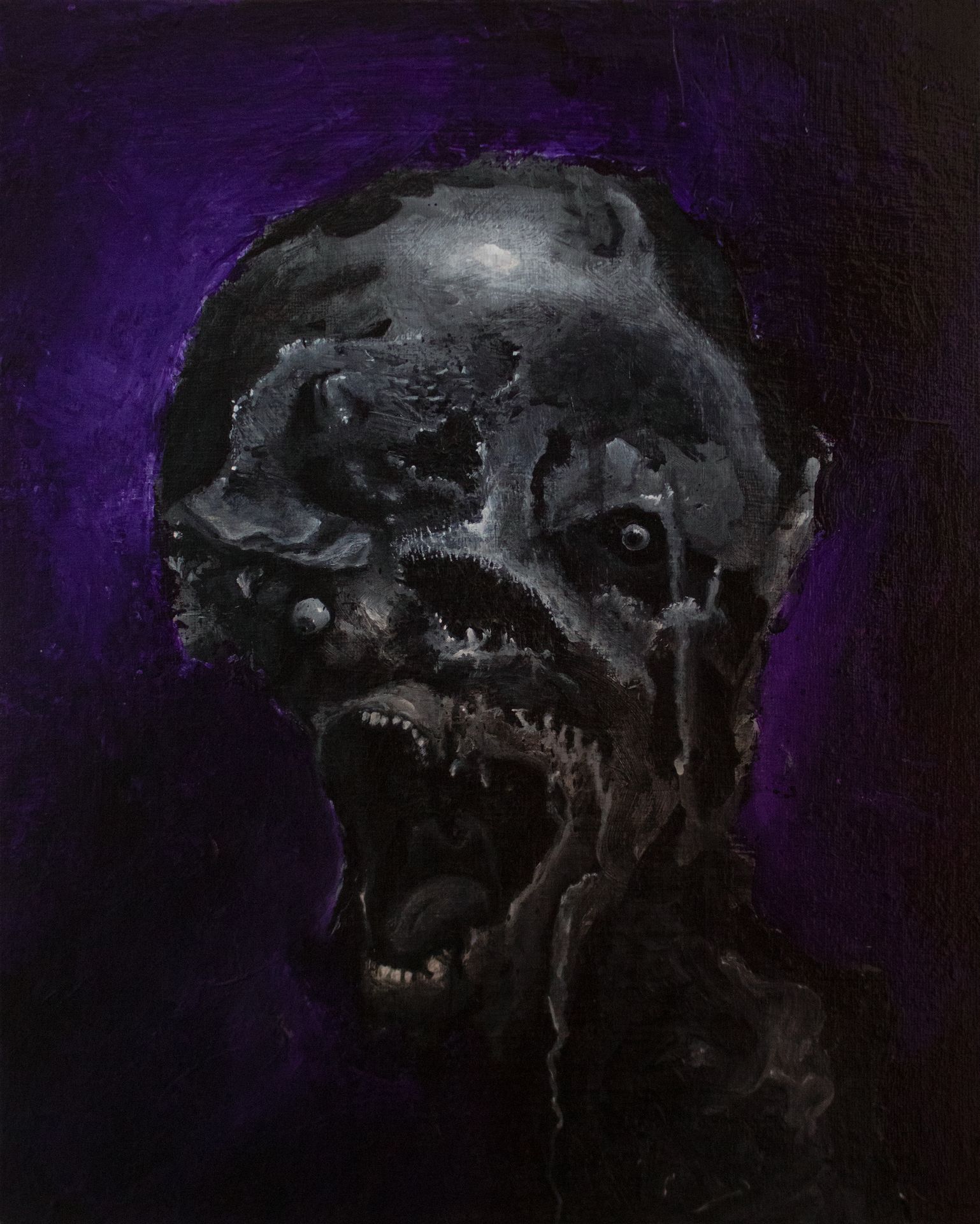 abbastanza acrylic paintings portrait